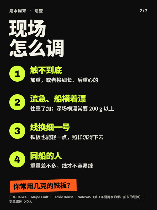 铁板几克？船上看水深，岸上看档位 第 7 张
